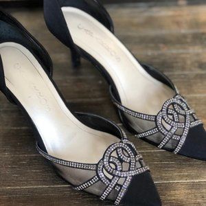 Caparros Womens  Fabric Closed Toe Pumps